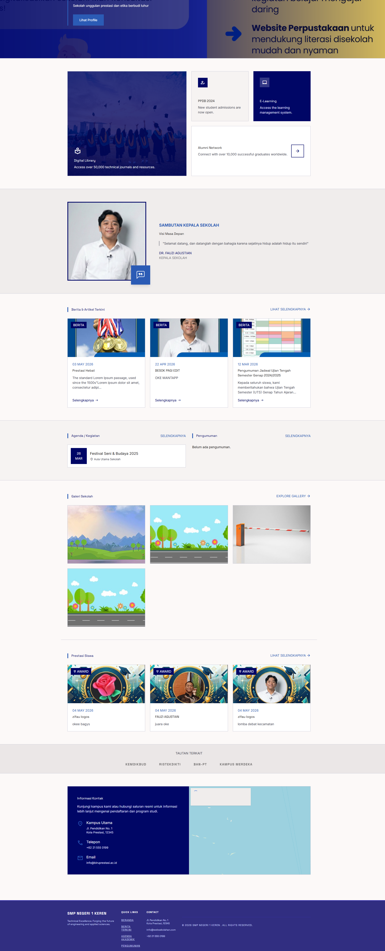 Tema Biru Prestasi
